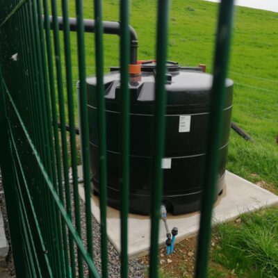 Castle Island Barn Exterior Oil Tank