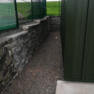 Castle Island Barn Exterior Path 2